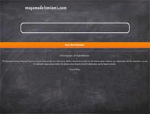 Tablet Screenshot of megamodelsmiami.com